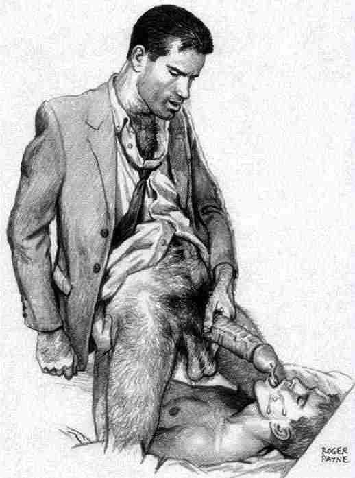 gay-erotic-art: I have always loved the illustrations of Roger Payne. Nobody does