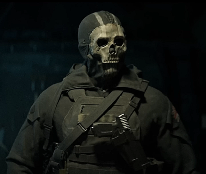 Simon Ghost Riley arrives at Shoothouse Cutscene (Call of Duty