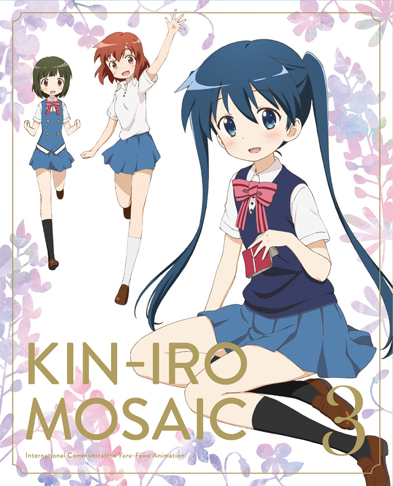 kusano-design:  きんいろモザイク3 Blu-ray &amp; DVD Package Design &amp;