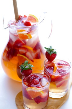  Strawberry Sangria | BHG Delish Dish  mmmm, drinks anyone?