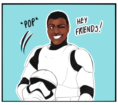 yourshipsaregross: lightsintheskye: Finn, Amirite?Please do not edit , repost, or share my work on o