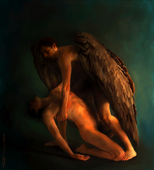 gay-erotic-art:  bb-illustrations-n-toons:  Bleuboyz Anthology of Adult-Gay-Artwork illustrations n toons by talented guys! Guardian angel !!!   This is another  miscellaneous series. I mark “like” on a lot of things on Tumblr. Some have inspired