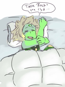 appleuniversing:  Peridot learns about sleeping Read L&gt;R 