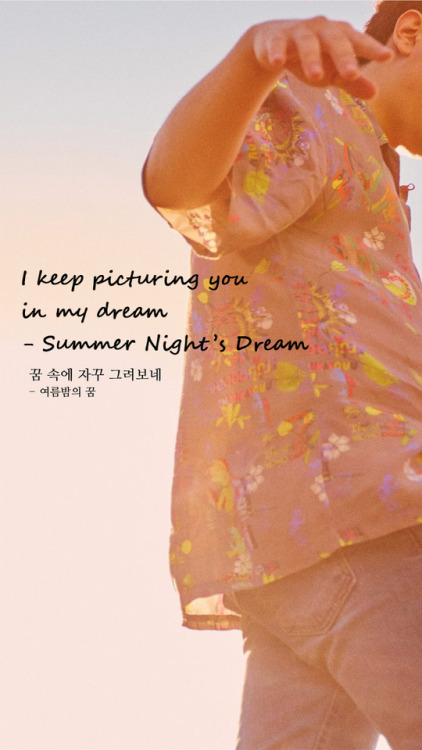 FTISLAND 6TH MINI ALBUM [WHAT IF] LYRIC STILL CUT: 01. (TITLE) 여름밤의 꿈 / Summer Night&rsquo;s Dre