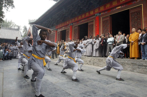 gutsanduppercuts:Since 2012, the Shaolin Temple in Henan Province opened its doors for a number of