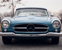 youdidwhatnow:  1962 Mercedes 190 SL 