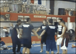 failsnet:  Tumblr Fails.net - Synchronized Backflip Fail