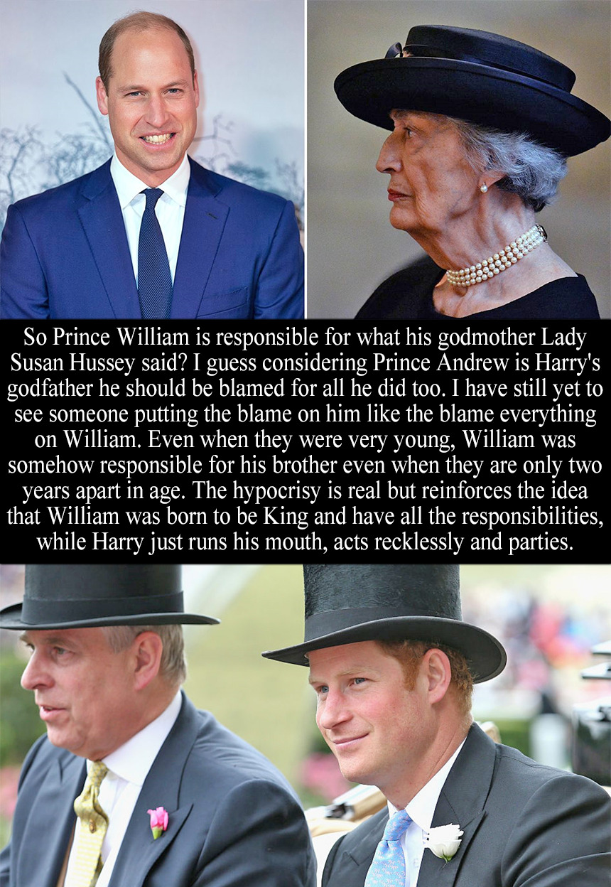 Royal-Confessions — “So Prince William is responsible for what his...