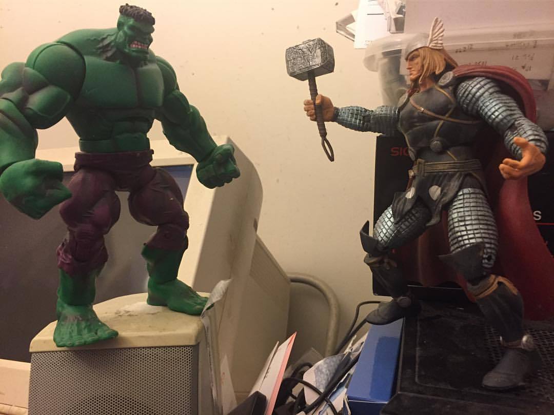 It&rsquo;s Vs match uptime . This week It&rsquo;s Hulk vs Thor!!!! Both are