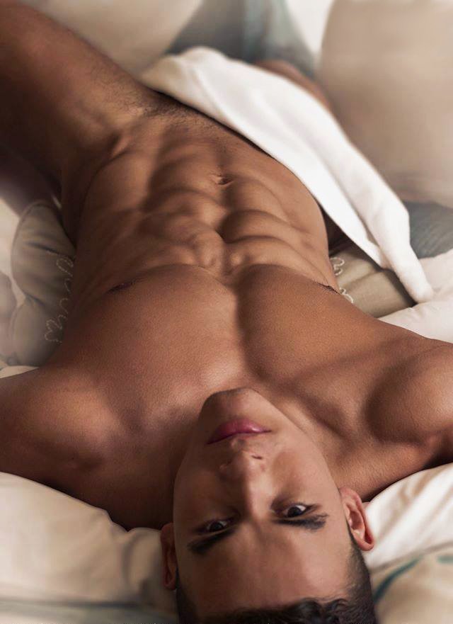 completelyfine: Abs.  Abs.  Abs.  Did I mention abs?  And that face!  Sexy.