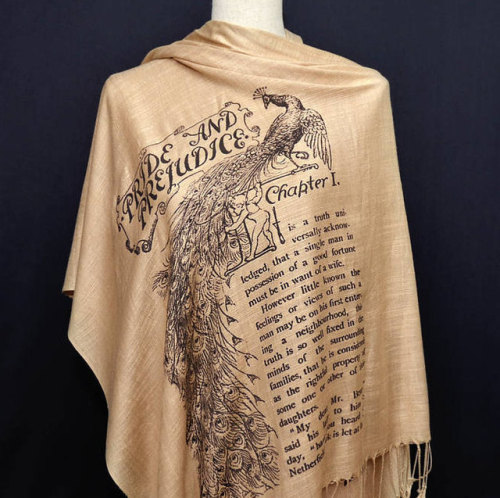 Scarves Pay Homage to First Edition Classic MasterpiecesRejoice book lovers, we know it’s hard