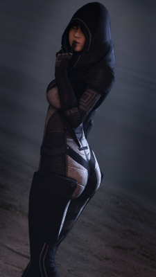 lollermaz:  I was playing Mass Effect 2 a while ago, but Kasumi’s buttocks were distracting me all the time. I decided to leave her clothes on, because the suit actually makes her look better imo.Give a like and/or reblog if you will, I don’t make