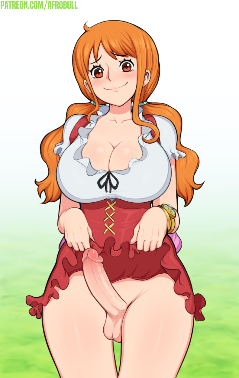 afrobull:  Nami commission for Dave Stone, this time a remake of a picture I drew