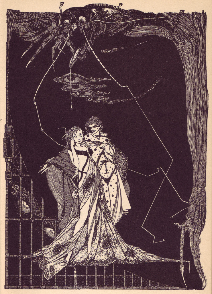 delphicdreck:  Illustrations from Harry Clarke 