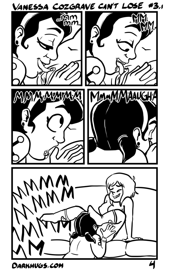 count-darkhugs:  Vanessa Cozgrave Can’t Lose 3! One last comic for the year. This