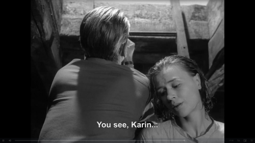 diegolunagf:Through a Glass Darkly (1961), dir. Ingmar Bergman