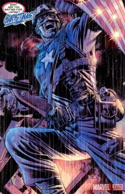 joearlikelikescomics:  Ultimate Captain America