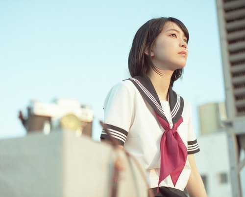 chaosdiversity:Tokyo Shutter Girl | 夏目あおい（アデッソ） 監督：手塚眞 衣装・スタイリング：竹本 jender … | Flickr