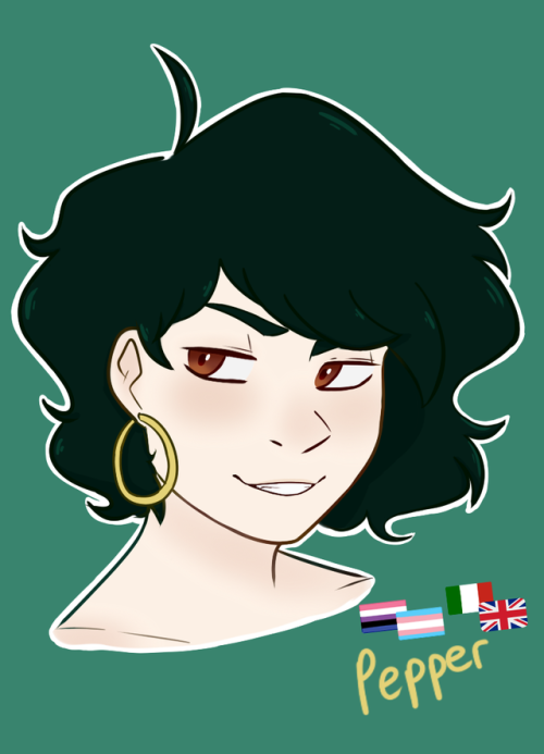 here’s ️epper! she goes by she/her or he/him, and she has a harsh british accent and she 