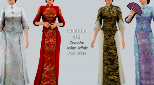 4t3 Zeussim Asian Affair Jiayi OutfitI love this set and was looking for something Valentine’s