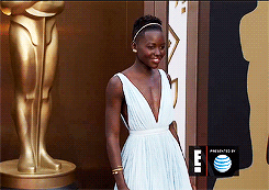 svgarbabyinthemaking:  soulstryder:  Lupita Nyong’o on the red carpet of the 86th Annual Academy Awards  God 