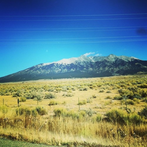 Beautiful drive with @crischronica today ❤️❤️ #FortGarland #Alamosa #colorado #ColorfulColorado #bea