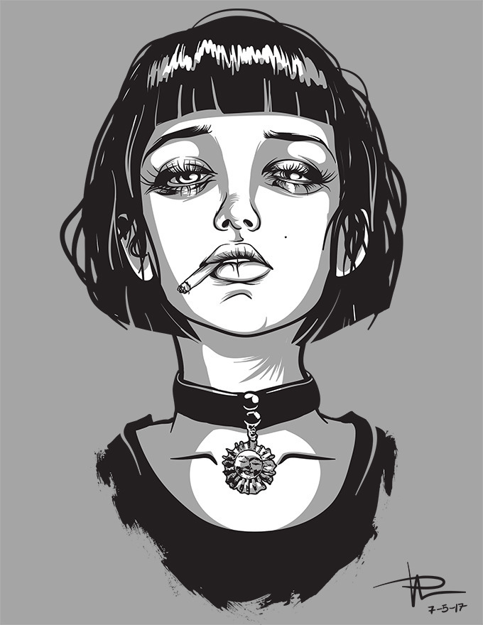 movieandarts:    Mathilda by Paulo Valdecantos  