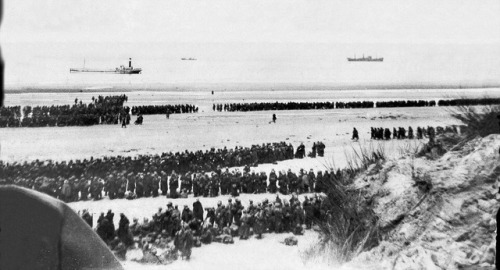 Operation Dynamo: The evacuation of allied forces from Dunkirk, France on May 26th to June 4th in th