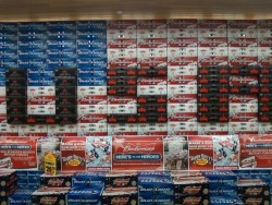 southernraisedmarinecorpsmade:  Incredible USA beer display.