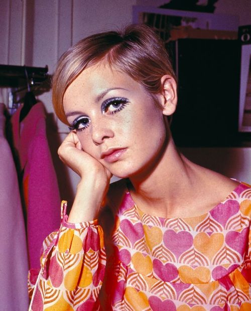 1960s supermodel twiggy