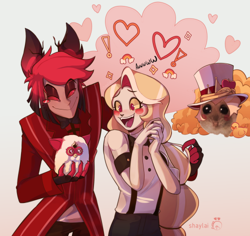 Hey Remember That One Time Vivziepop Said Alastor Had A Furby Organ