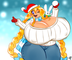 theycallhimcake:  gammanaut:  Merry Christmas @theycallhimcake~ ^v^ Thanks for always being a inspiration and just cool guy~ OwO  D'aw, Merry Christmas! ;3; so friggen cute, also will you LOOK AT THAT TINY HUMPH SNOWBALL OH GOSH 