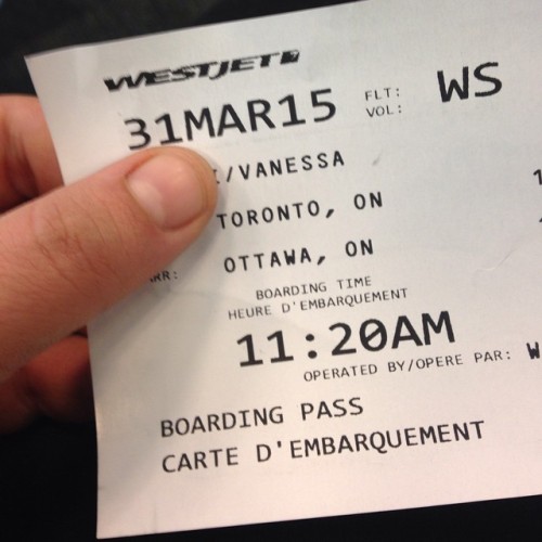 <p>Fly time. #techlife #WeDay #coalition #yyz #yow #toronto #ottawa #westjet #imsoearly (at WestJet @ Toronto Airport)</p>