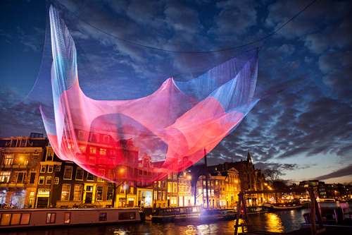 archiemcphee:  American artist Janet Echelman adult photos