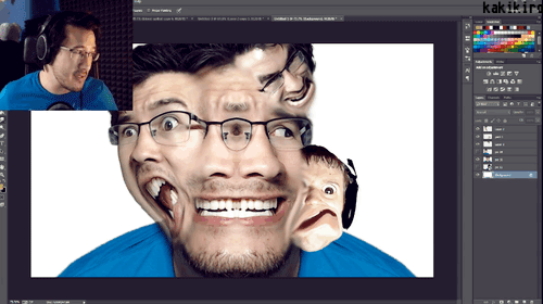 kakikiro:  Surprise livestream! More Photoshopping!!edit: fixed the link since the
