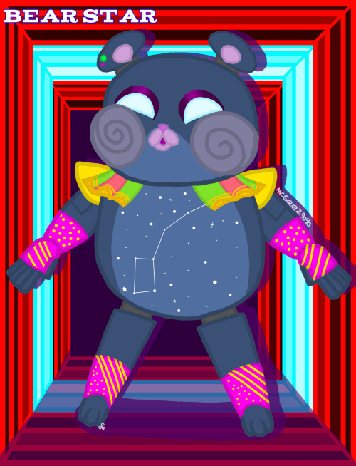 Fnaf Security Breach Oc I Made Nicknames So Far Is "Bear Star"