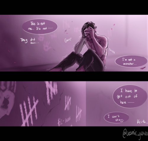 cosmicguava02: (Mild blood warning, but.. not exactly?) GOSH, I FINALLY FINISHED PART 5!! Shiro’s sa