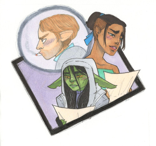kimabutch: cross-meridian: This moment was a while ago, but I loved Keg’s letters to Nott and 