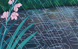 aprettyfire:  Studio Ghibli + Rain 