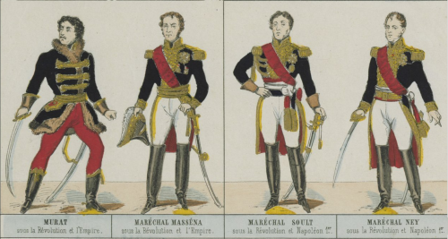 beatonna: lecomtesanstete: Gallery of great French officers (pt. 2), Imagerie Pellerin, 1860. (x) ti