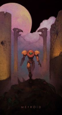 legendofnes:  by Garrett Hanna - Metroid