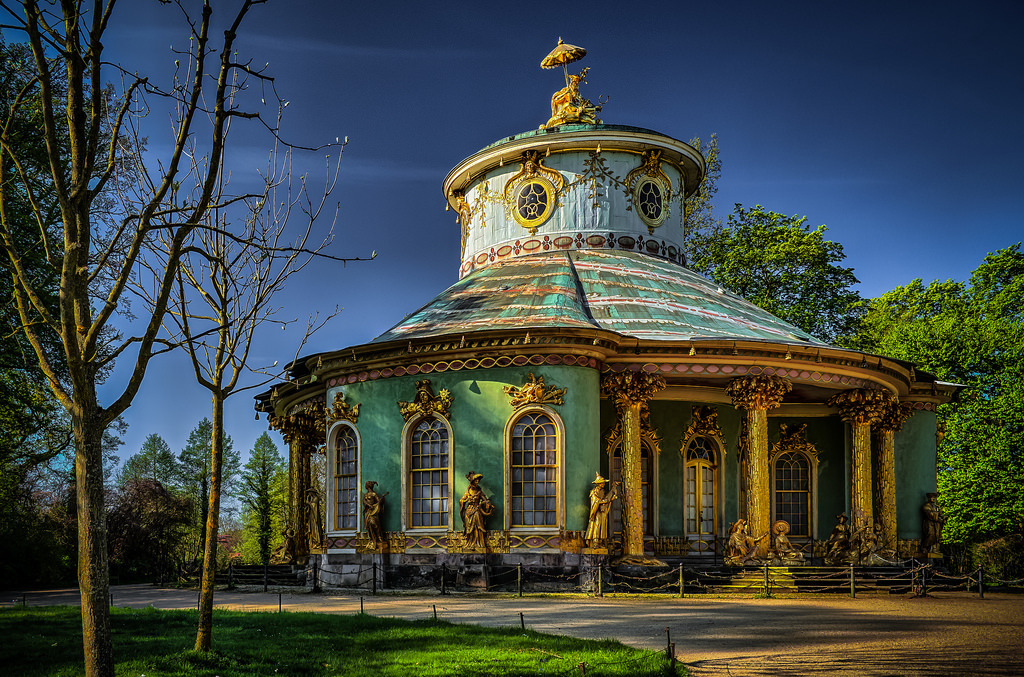 allthingseurope:   Sanssouci Palace Park, Germany (by Peter’s HDR hobby pictures)