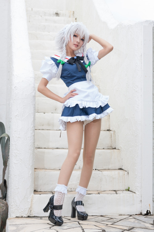 hot-cosplay: Touhou Project: Izayoi Sakuya 307 PICS / 311 MB / 1200 x 1800 DOWNLOAD http:/