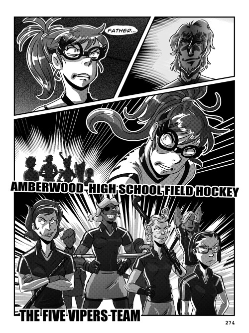 Hockey, Love, & GUTS! – Chapter 9 – Page 274 #fieldhockey #hockeygirls #sports #webcomics #regis