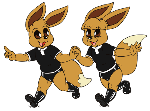 Sex lets go eevees! commission for matiu pictures