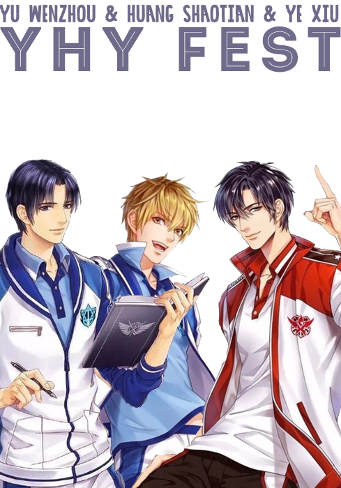 ventifacts: YHY Fest is a fanfic &amp; fanart exchange for the character trifecta of Huang Shaot