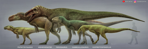 MEGALOSAURODEAThese are some of the dinosaurs featured on my video dedicated to this group of t