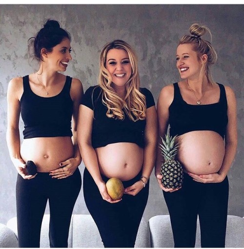 bellylove577: A multitude of great pregnant bellies! They decided that the only way they could grow 