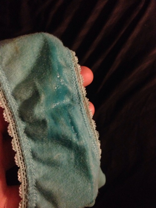 XXX papiandprincess:Wet panties, leaking cum photo