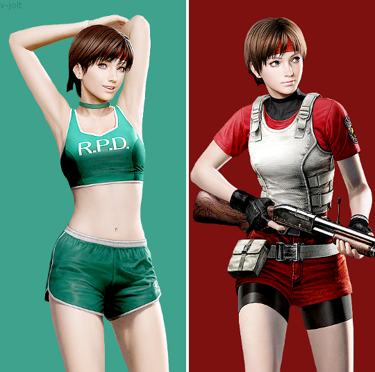 freeandshonenspirit:  v-jolt:  Resident Evil Zero Remastered Costumes.   